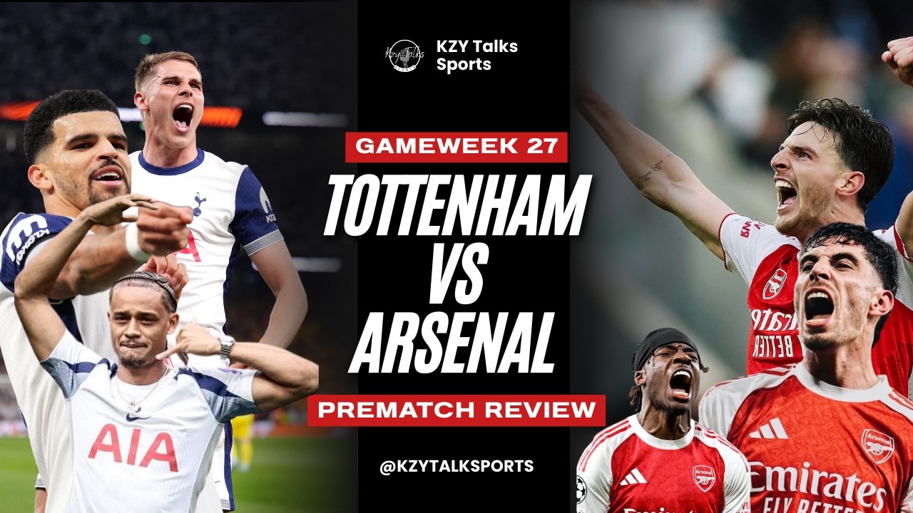 Arsenal Take on Tottenham in the North London derby: Can Arsenal still win the Premier league title?