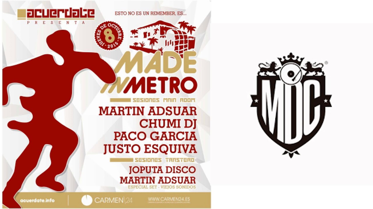 Sesi&oacute;n Made in Metro Noviembre 2015