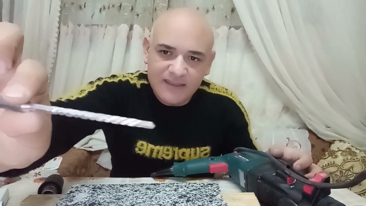 طريقة ثقب او تخريم الرخام