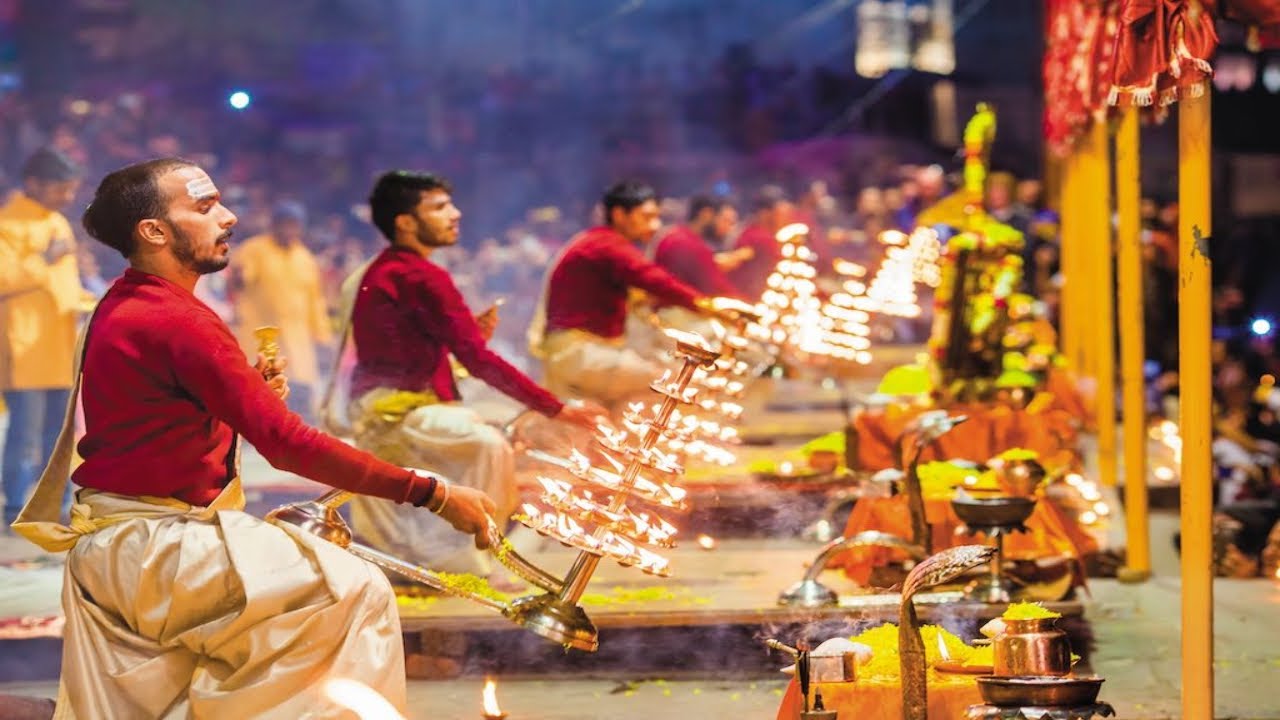 🎶 ॐ नमः शिवाय वाराणसी काशी दशाश-वामेठ घाट उत्तर प्रदेश