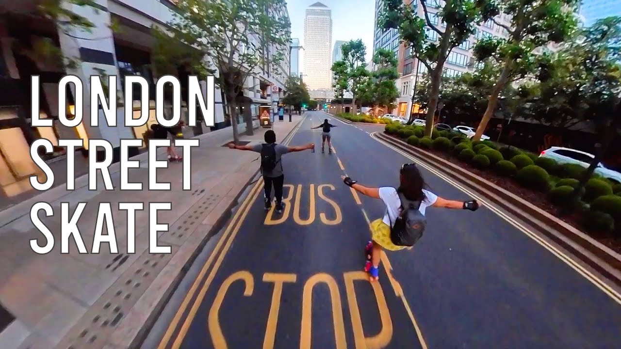 Amazing summertime vibes on this London street skate with the Insta360 One X2
