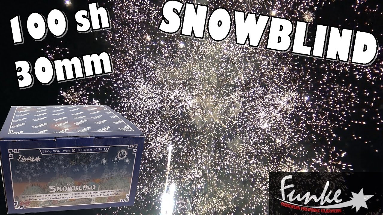 Funke Snowblind 100 Schuss Verbund I 30mm I PyroMan