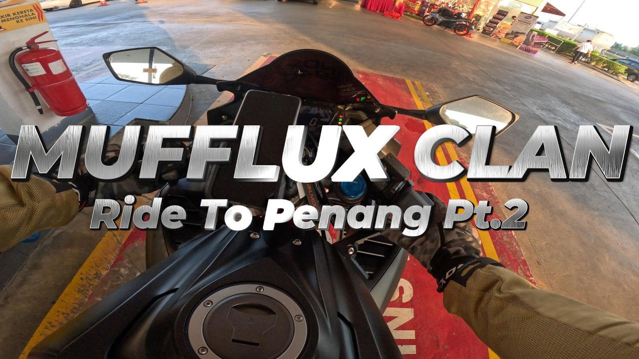 Mufflux Clan Ride To Penang | CBR250RR x R25 x 675SR x GS1200 x CBR600RR x 959 CORSE| GoPro 12 Black