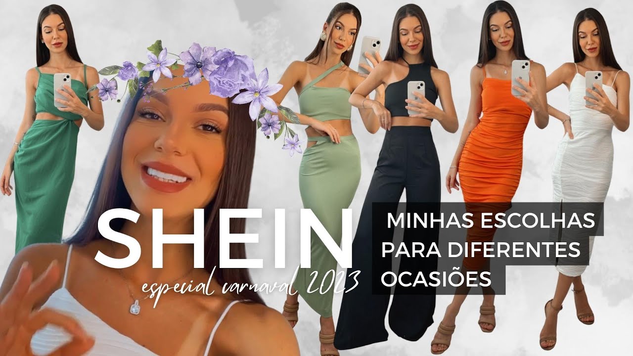 APROVEITEI AS OFERTAS DA SHEIN DE CARNAVAL - Parte 1