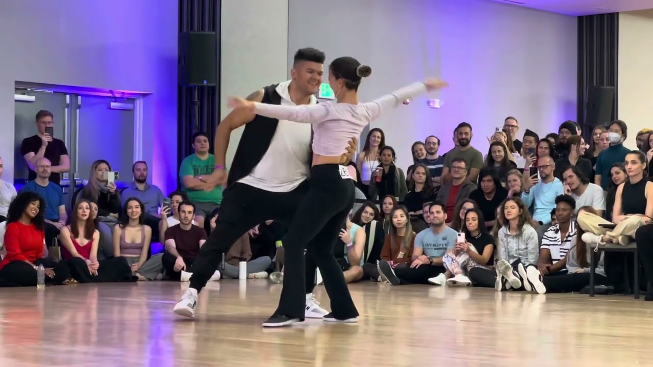 1st place Laura Cunha & Leandro Nascimento *Elevation Denver* Jack & Jill JnJ *Brazilian Zouk* 2023