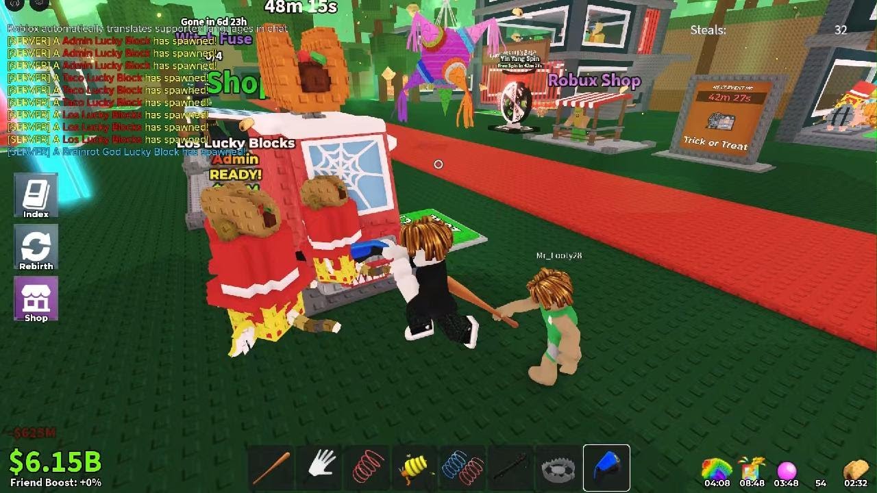 Roblox - Steal a  brainbot BEDSTE GAME
