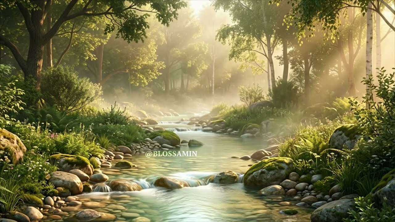528Hz Handpan Soundscape | Let Your Stress Melt Away in Ethereal Serenity