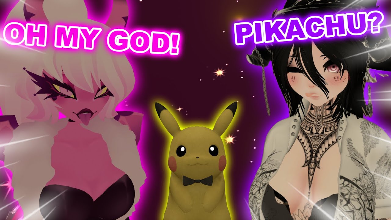 people react to pikachu with a deep voice on vrchat