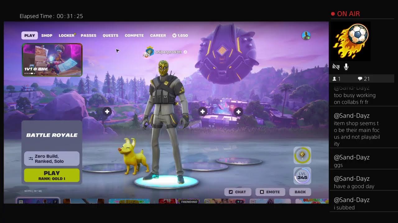 playing fortnite after the new update