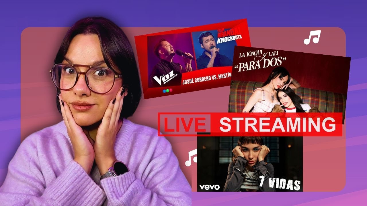 Knockouts La Voz Argentina, Lali y La Joaqui juntas, Maria Becerra nuevo tema y...