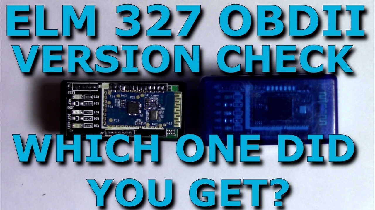 Mini Elm 327 Bluetooth OBD/OBD2 Version Check & Install On Android