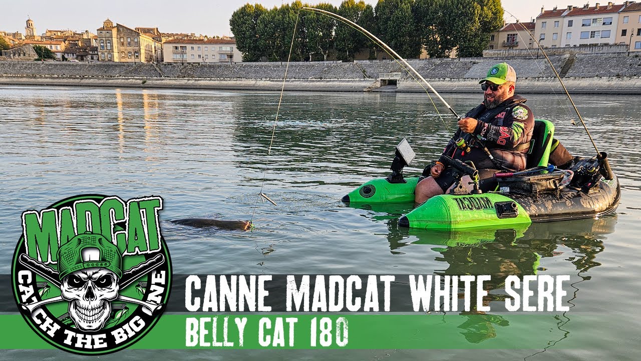 P&ecirc;che du silure en float tube, d&eacute;couvrez la nouvelle canne MADCAT BELLY CAT con&ccedil;ue pour cet usage