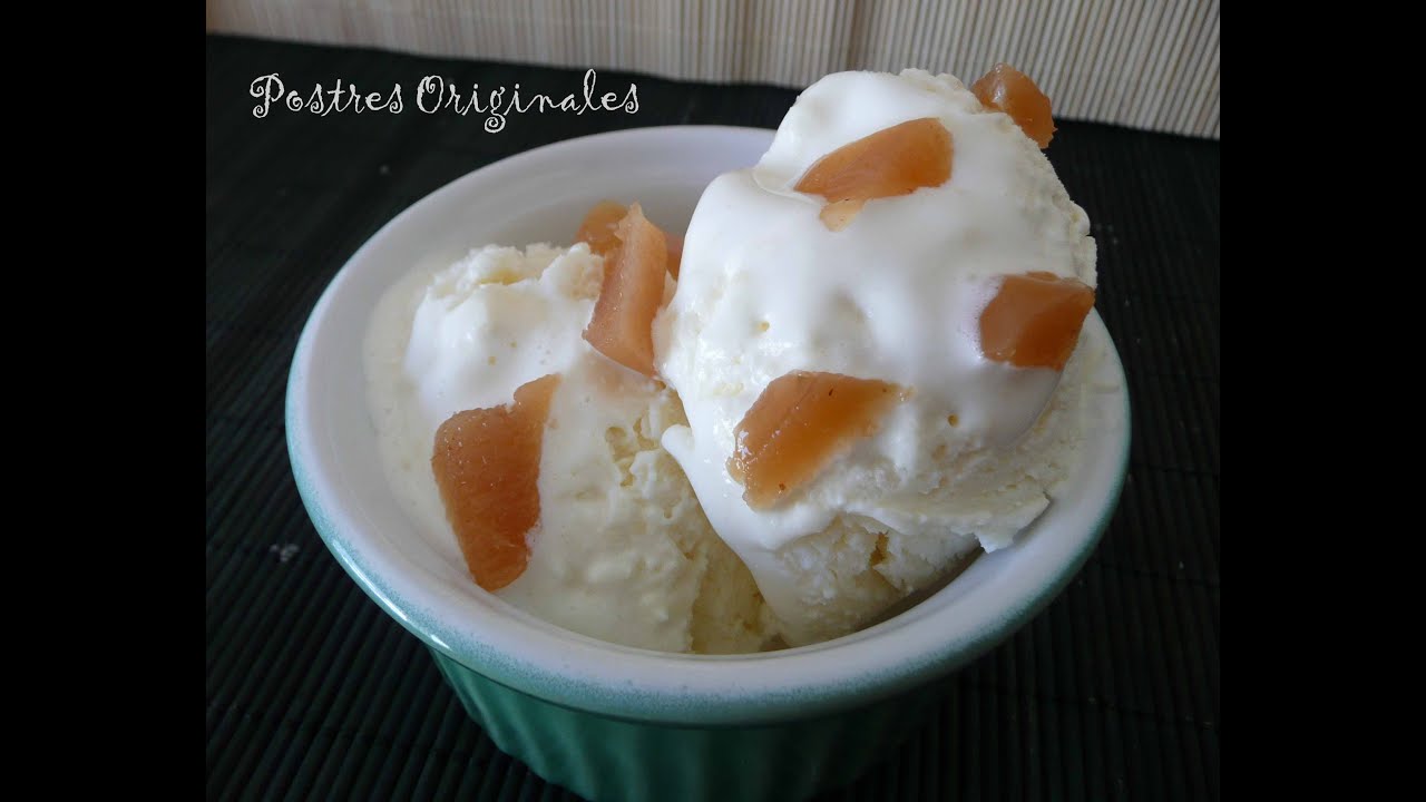 Helado de Queso Manchego - Heladera