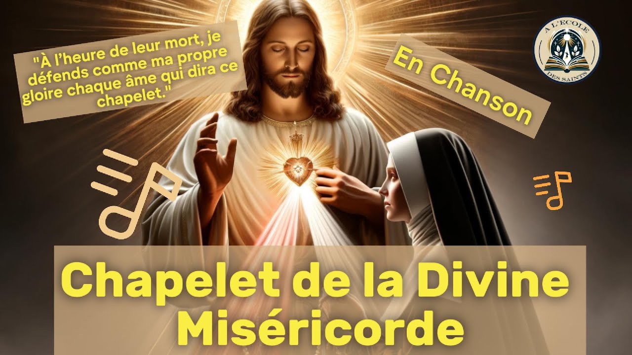 🕊️ Chapelet de la Miséricorde Divine ✝️ : Chanté pour vous 🙏 et le monde entier 🌍✨