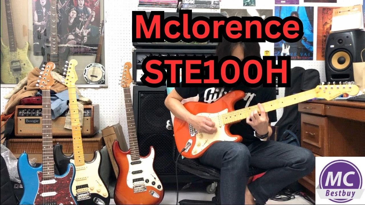 А.О. делает обзор электрогитары McLorence STE100H.
