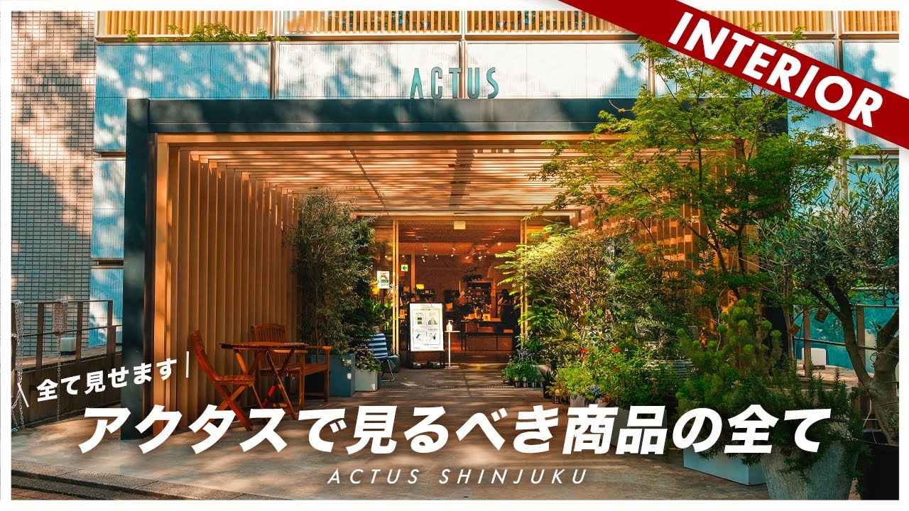 【必ず必見で見て欲しい店】このアクタスだけ置いている商品が全然違った…ACTUS旗艦店がすごい