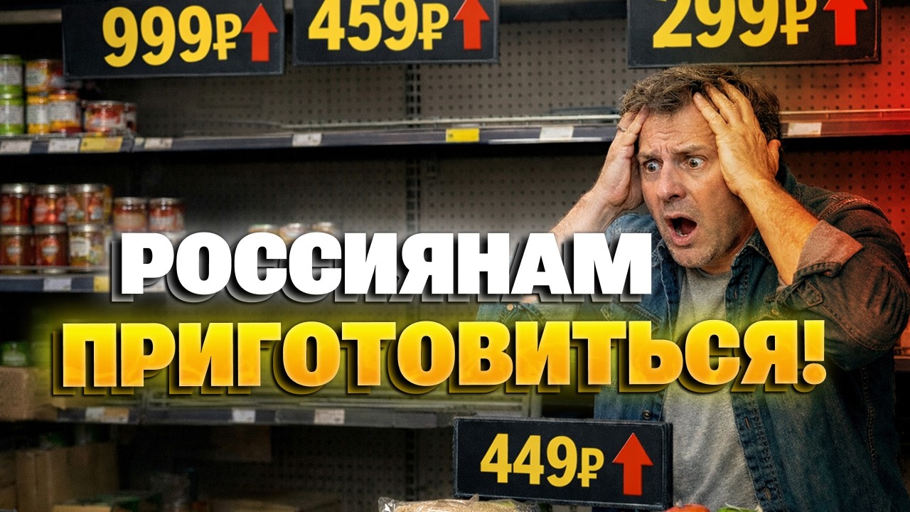 Вы прозреете, что ПРОИСХОДИТ в РФ! Там КАТАСТРОФА: цены ВЗЛЕТЕЛИ до НЕБЕС! Россияне ВОЮТ!