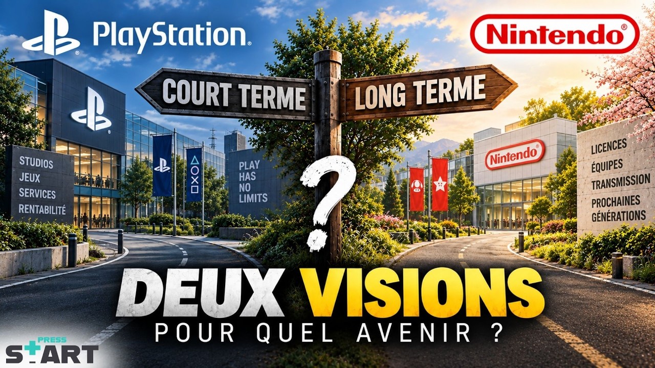 Sony vs Nintendo : deux visions oppos&eacute;es du futur du jeu vid&eacute;o