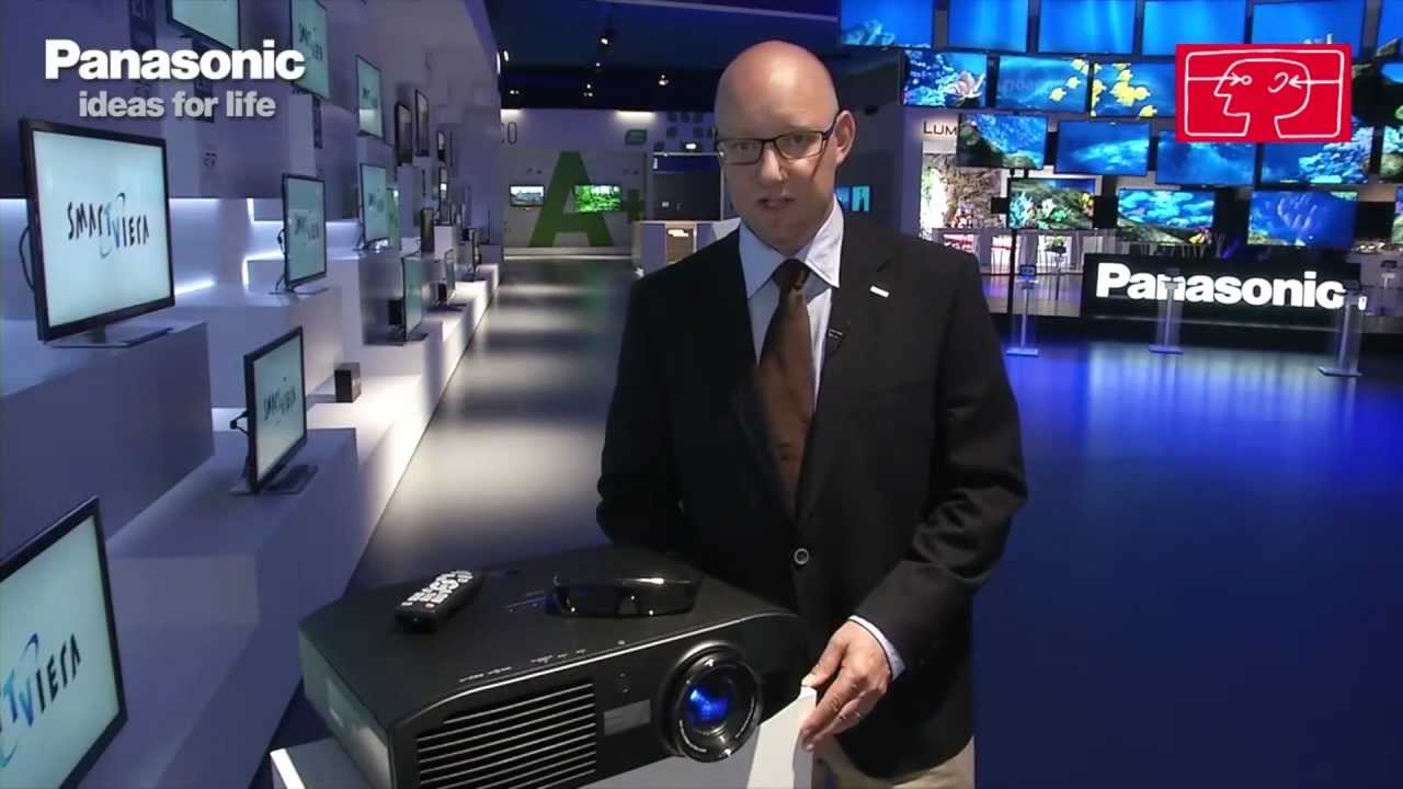Vorstellung des Panasonic PT-AT6000E auf der IFA 2012