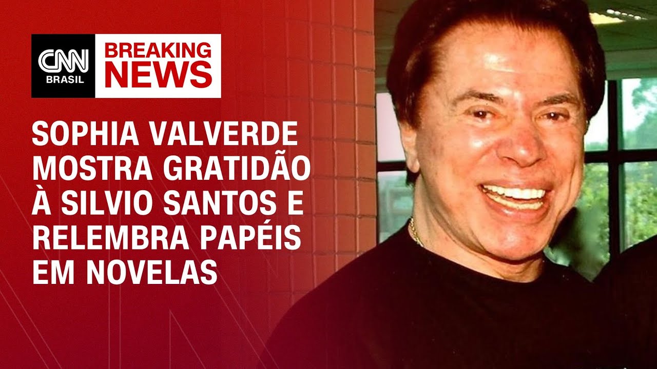 Sophia Valverde mostra gratidão à Silvio Santos e relembra papéis em novelas | AGORA CNN