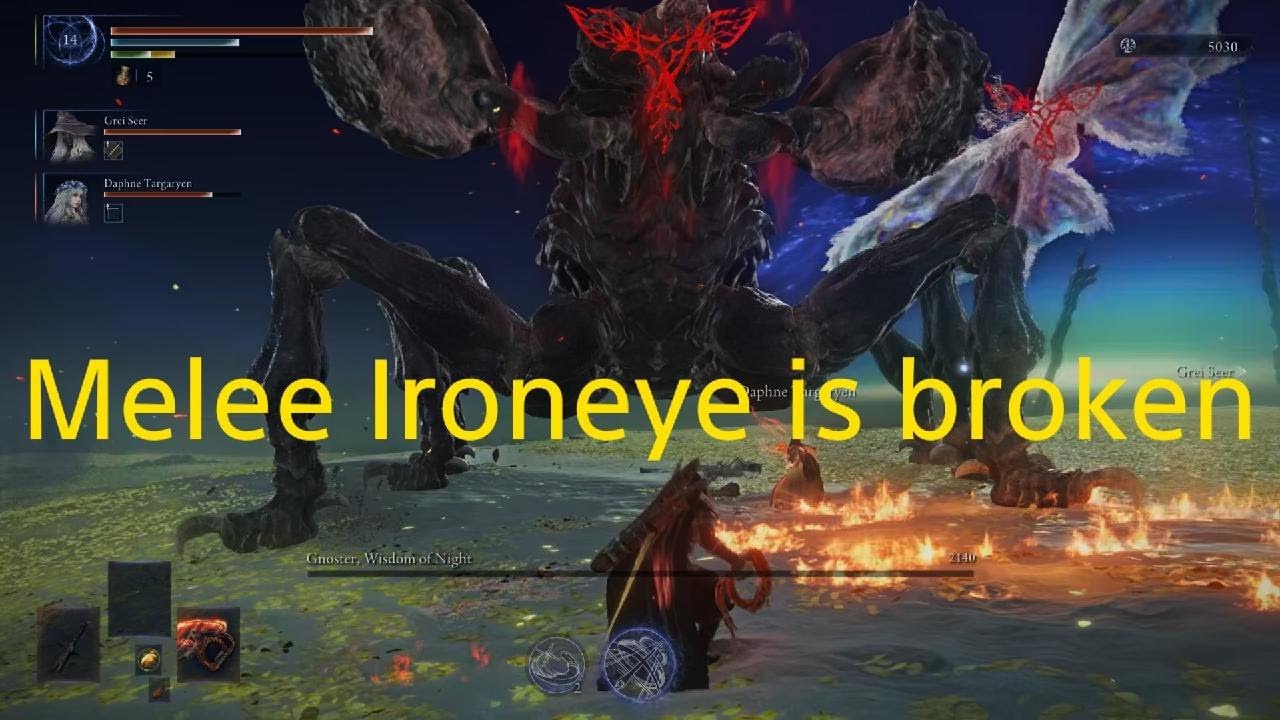 Melee Ironeye is still broken w/o Balencers relics