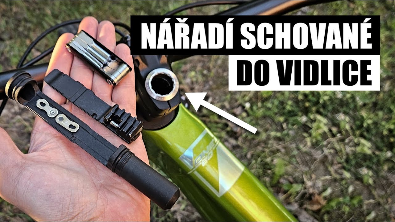 OneUp EDC V2 Tool: Nářadí na kolo do hlavové trubky, řezání závitu se nemusíte bát