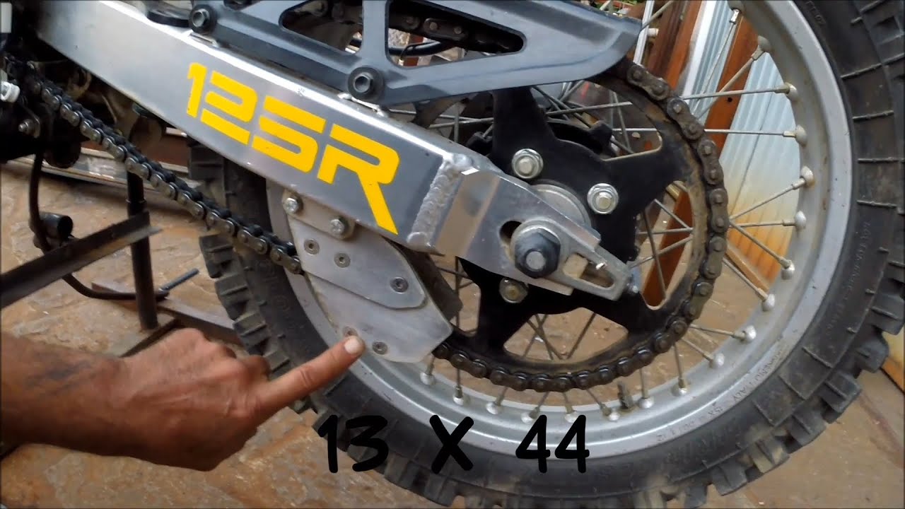 HONDA 125 CRM MODIFS ENDURO OFF ROAD