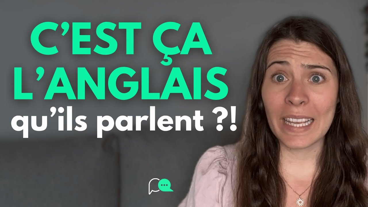 Tu ne comprends rien à l’anglais parlé ? Regarde ça.