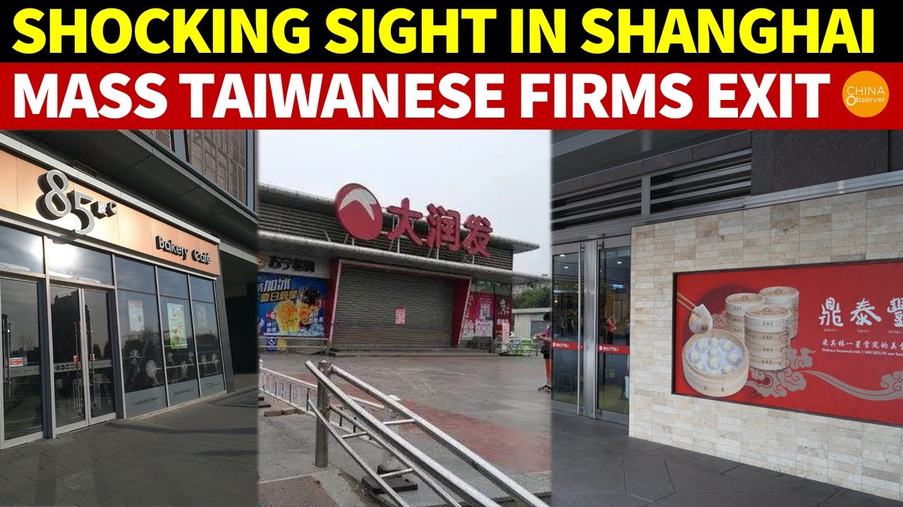 Shocking Sight in Shanghai! No More Profit in China: Numerous Taiwanese Restaurants Exit
