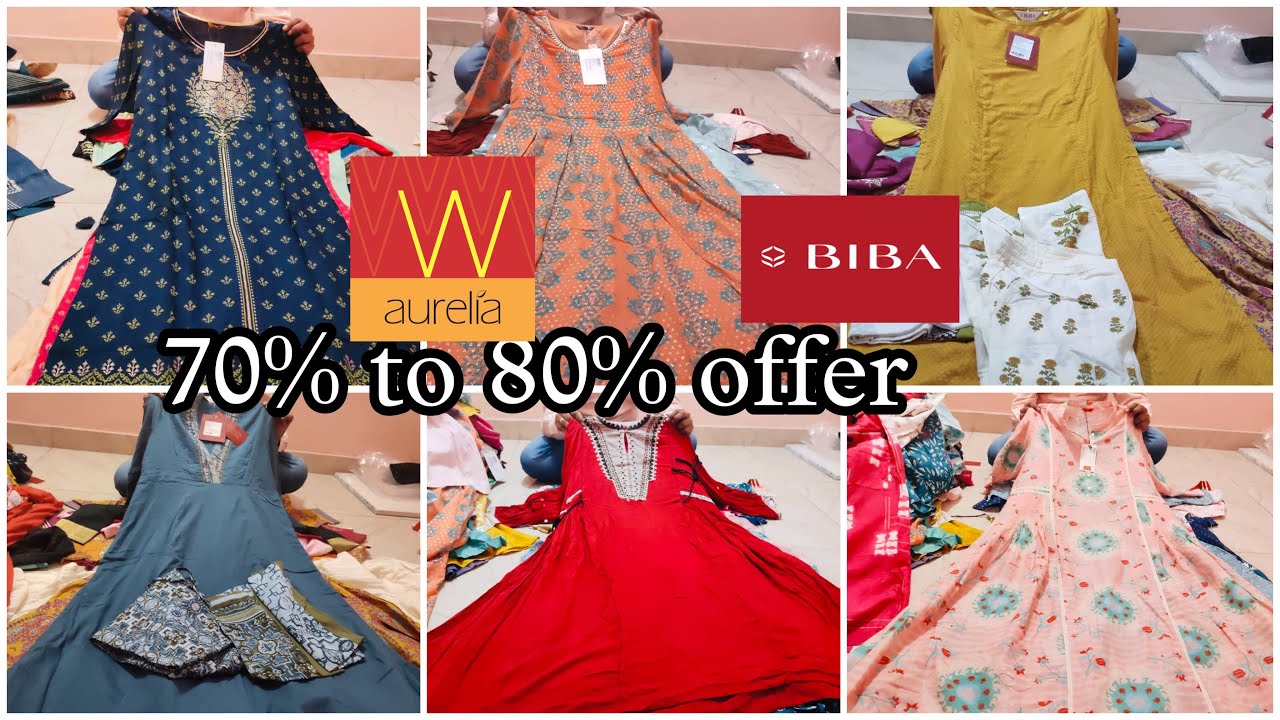 இந்த விலையில் யாரும் கொடுக்க முடியாது W kurti |Aurelia ,Biba kurti |Branded dresses set70-80% offer
