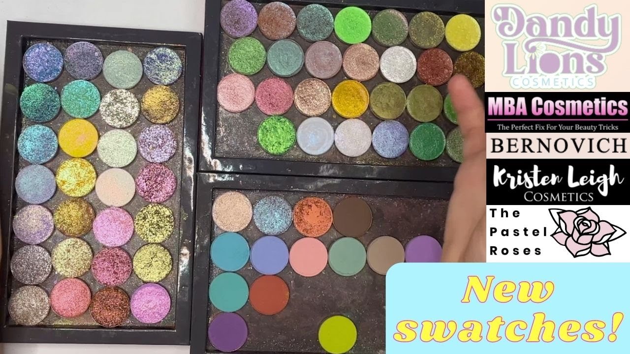 First Impression Haul/Swatches of New to Me Brands (Pastel Roses, Dandy Lion, MBA Cosmetics & more!)