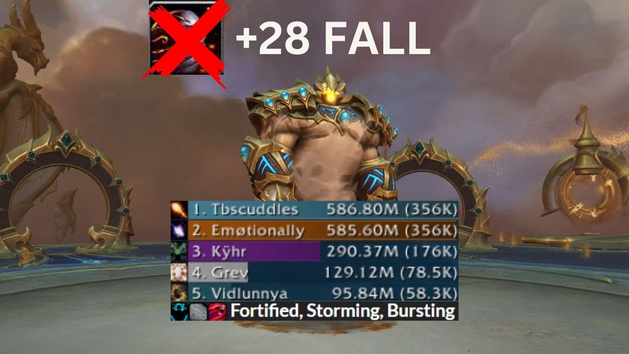 M+28 Galakrond`s Fall | Fire Mage | Fortified | Dragonflight Season 3 |