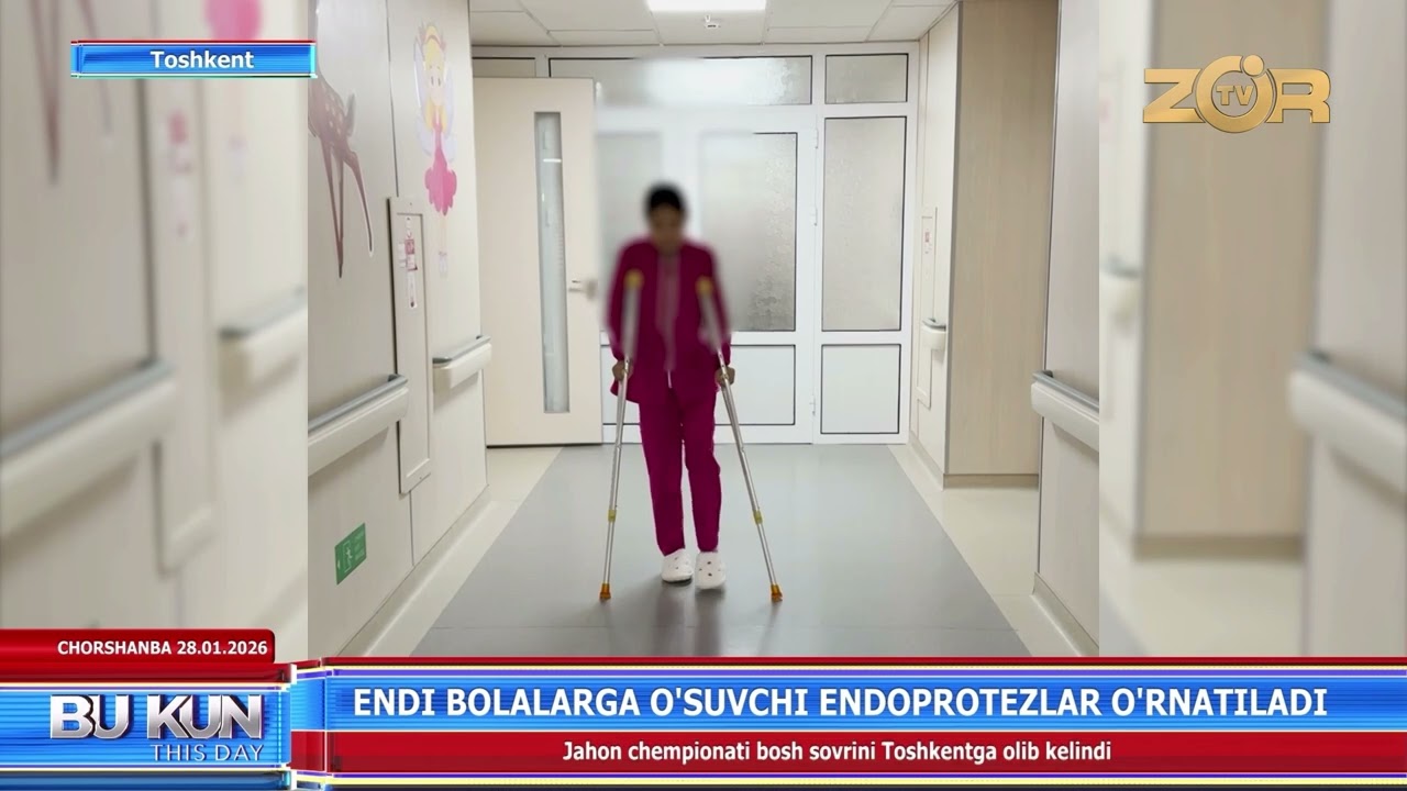O‘zbekistonda ilk bor bolalarga innovatsion “o‘suvchi” endoprotezlar o‘rnatildi