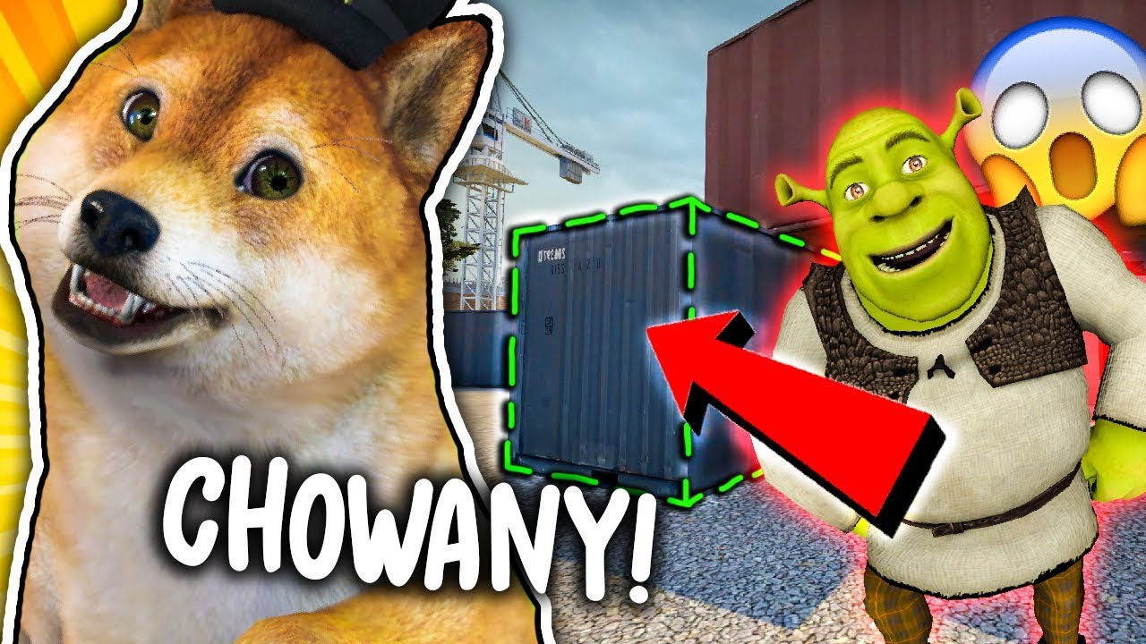 NAJLEPSZA KRYJ&Oacute;WKA ŻEBY SCHOWAĆ SIĘ PRZED SHREK'IEM W CS:GO ! - ZABAWA W CHOWANEGO - HIDE AND SEEK !
