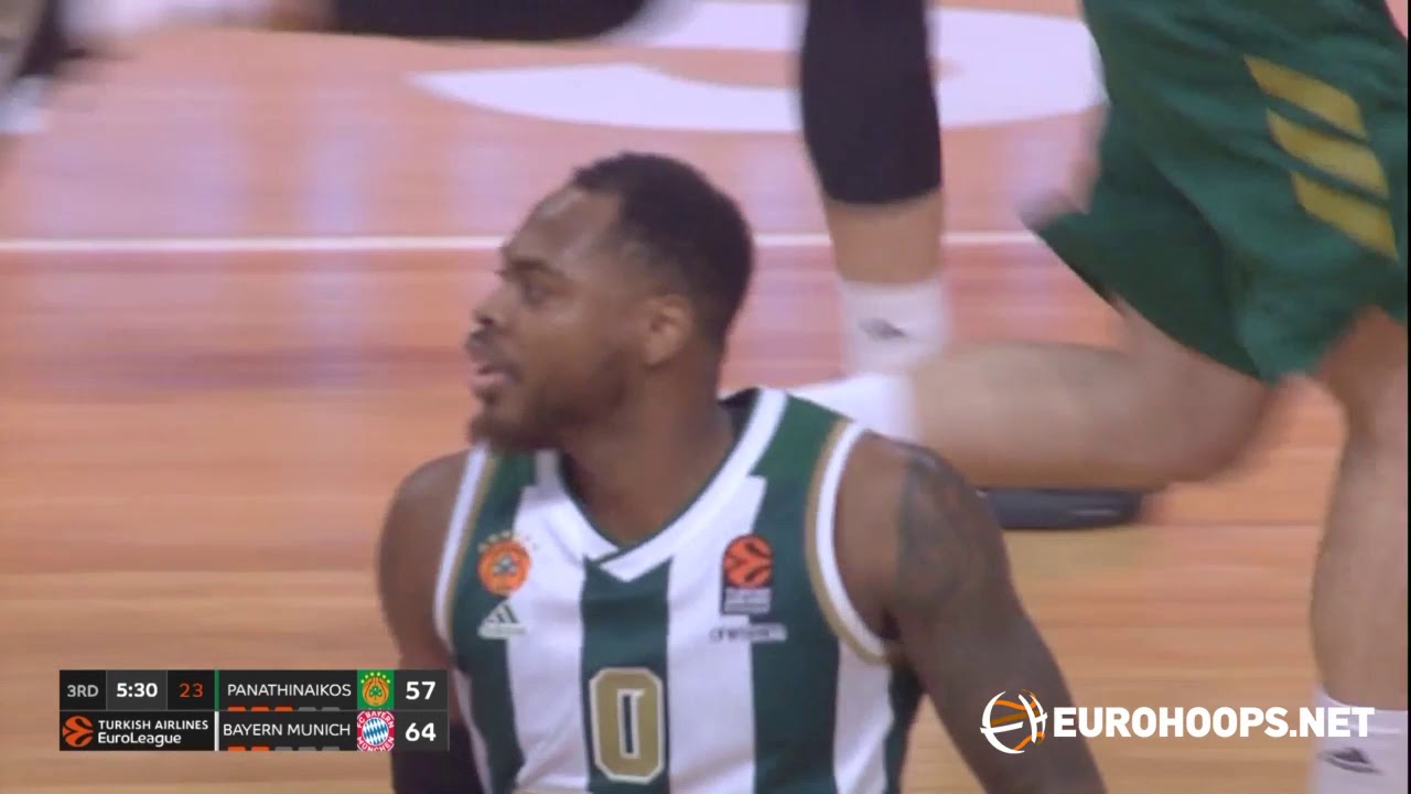 Panathinaikos OPAP Athens - FC Bayern Munich 98-83: Deshaun Thomas (18 points)