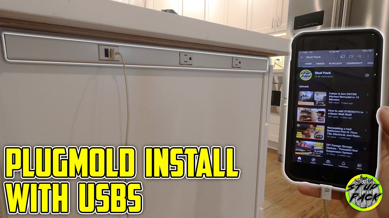 How To Install a Plugmold (Wiremold) for Low Profile Power