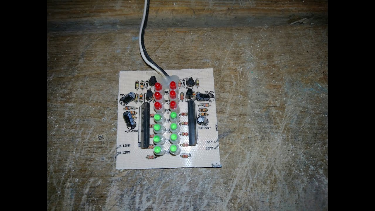 Bargraphe à LED, table de mixage Ibiza DJM100USB