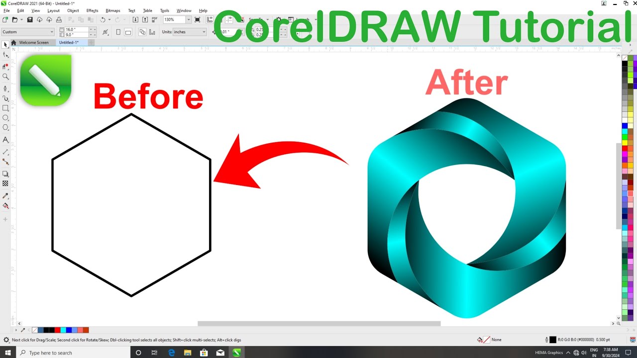 Creative Logo Design - Coreldraw Logo Design
