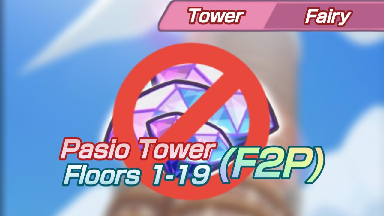 Climbing Fairy Tower (Floors 1-19) F2P - Pokémon Masters EX