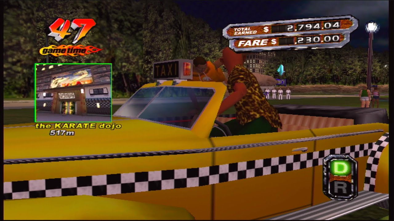 Crazy Taxi 3: High Roller (Xbox) | All Cities