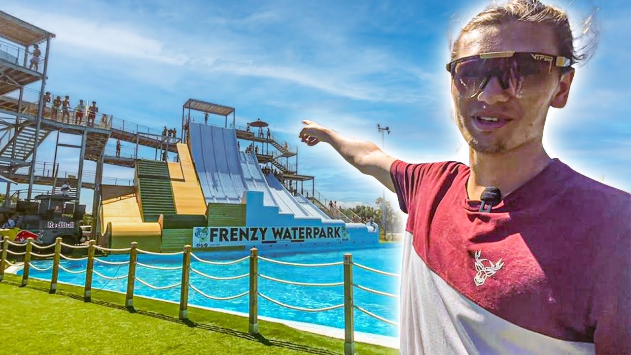 Je teste le nouveau plus grand Waterjump de France !