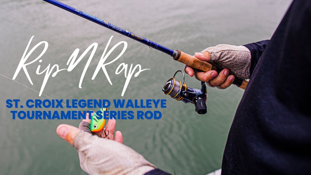 St. Croix's new Legend Tournament Walleye Series Rip-N-Rap Rod.