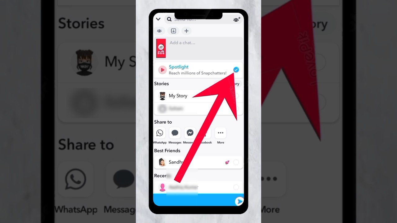 Snapchat par video upload kaise kare 😱 How to upload video on snapchat 2025 | #shorts