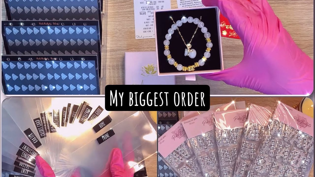 Pack Orders With Me | Small Business | ASMR | Studio Vlog | PinkxBudgetz