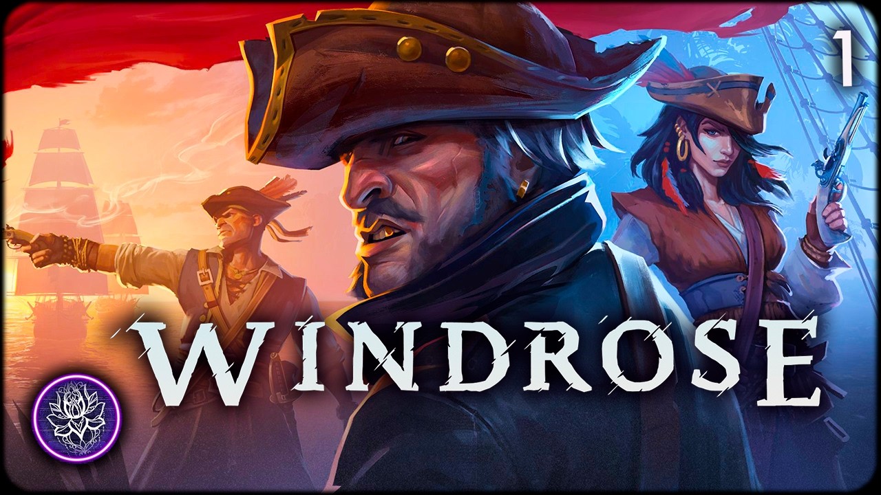 №1. Первый взгляд на Windrose☠️Изучаем кооперативную песочницу с друзьями