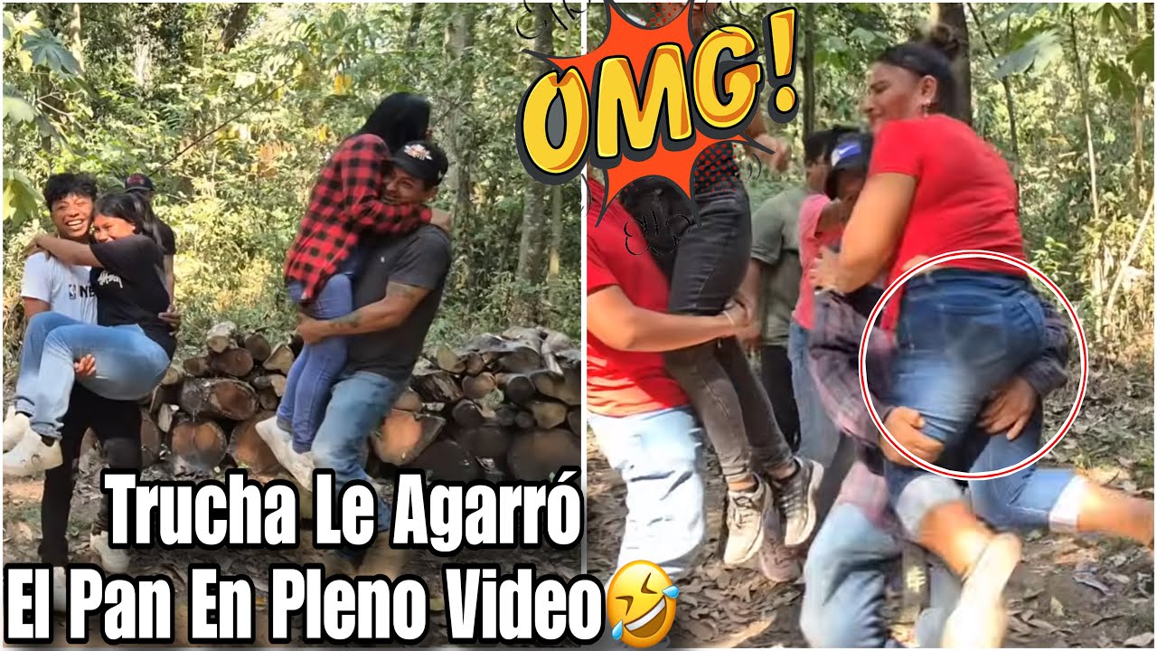 Trucha asta los pedos le salieron al cargar a chentia/terminaron enterrando la cara🤣