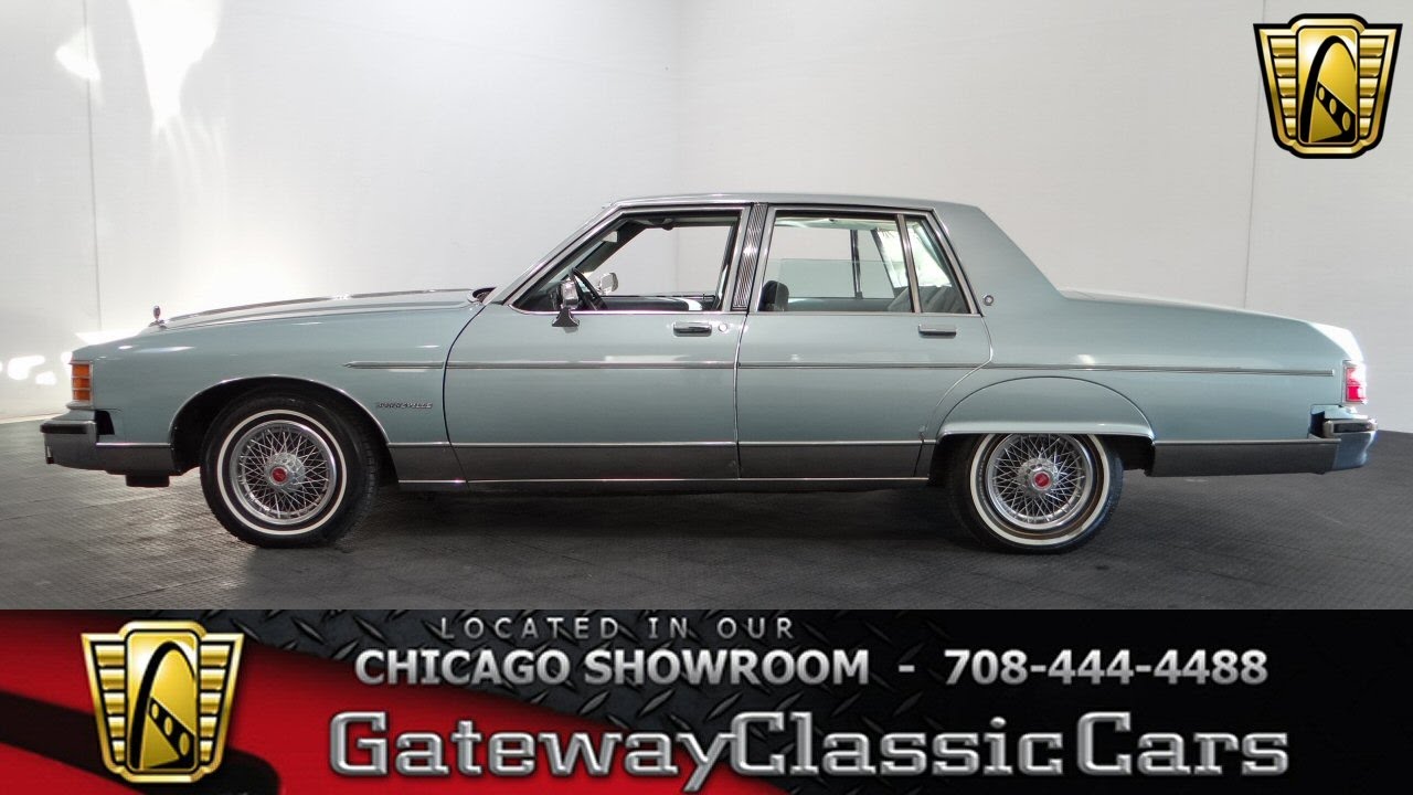 1981 Pontiac Bonneville Brougham Gateway Classic Cars Chicago #1148
