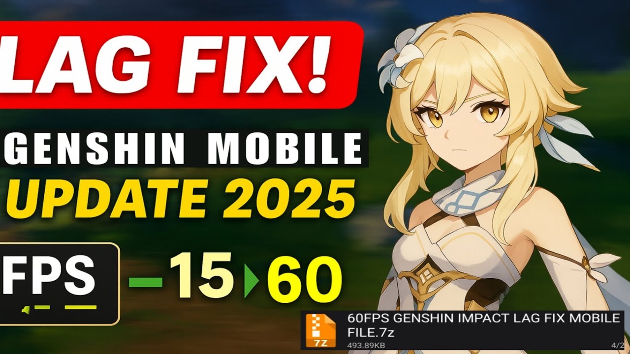 How To Fix Genshin Impact Lag On Android (2025) | Genshin Impact Config