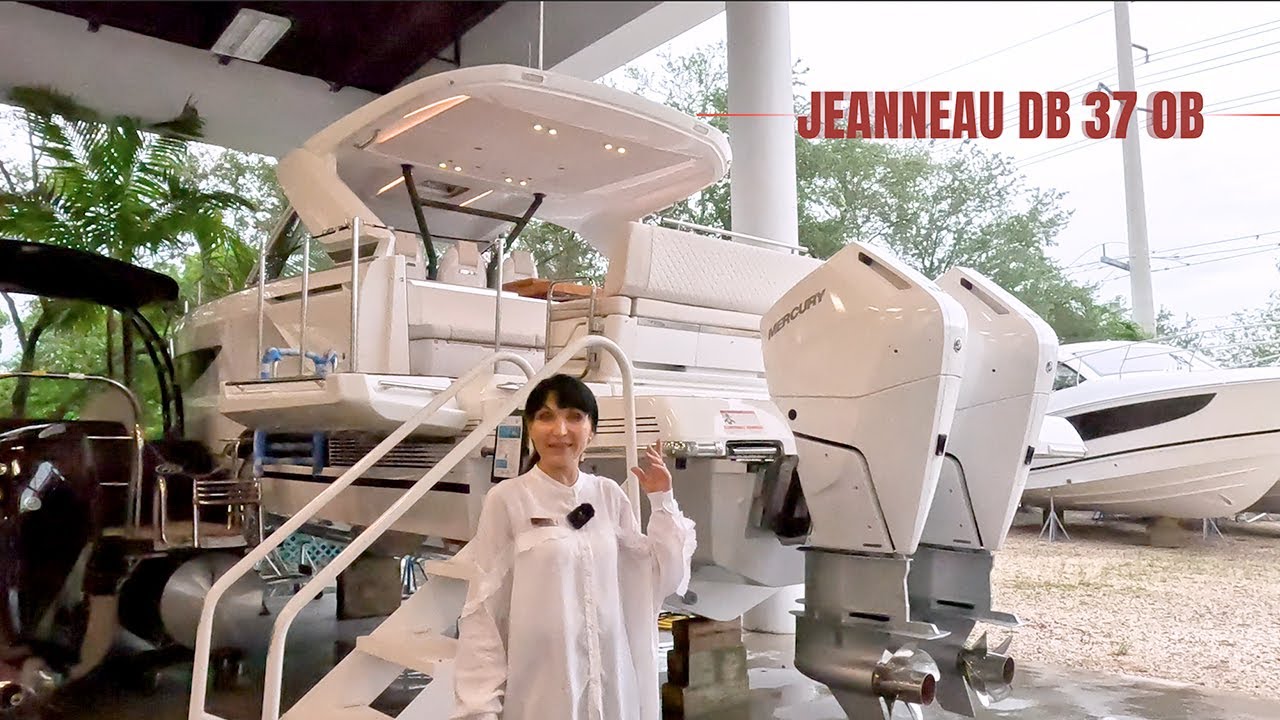 Jeanneau DB 37 OB | Full Walkthrough at the Shipyard #jeanneau #jeanneaudb37 #jeanneaudealer