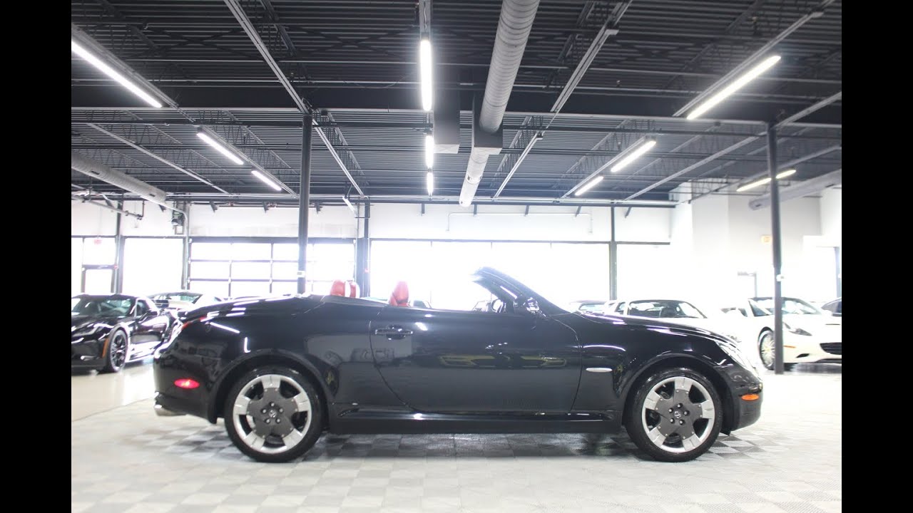 2005 Lexus SC 430 Pebble Beach Edition! Low Miles! Finished in Black Diamond with Red Interior!